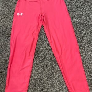 Under Armour Kids Bright Pink Leggings